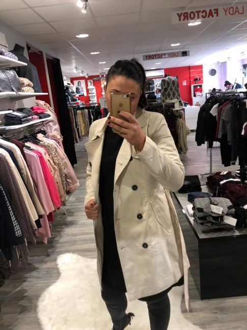 TRENCH  LUCY BEIGE